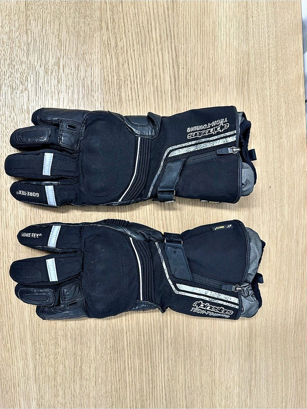 Alpinestar Jet Road GTX Motorcycle Gloves, Black
